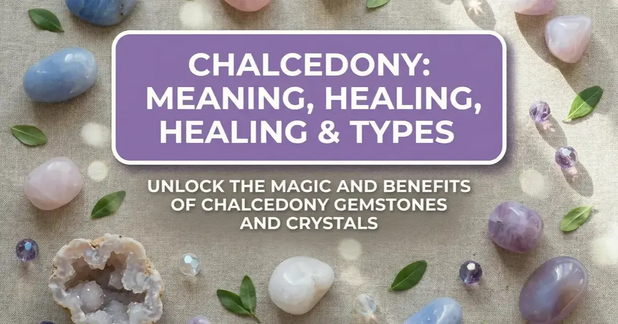 Discover the chalcedony meaning and healing properties of these beautiful gemstones. Explore various types and unlock their magic.