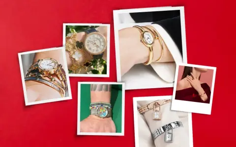 Stylish examples of how to stack bracelets with a watch, showcasing various combinations of luxury timepieces and arm candy.