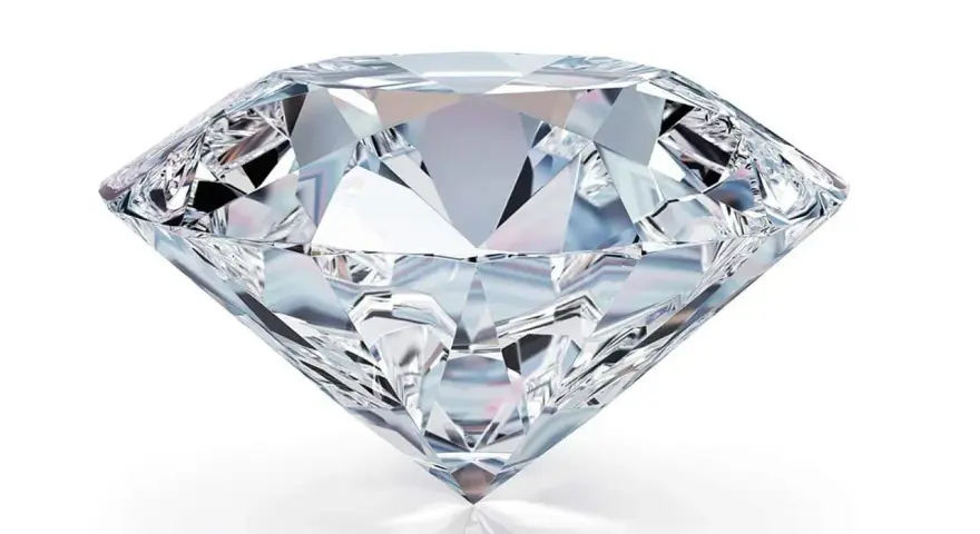 A sparkling diamond, symbolizing purity and strength, reflecting light. Its diamond spiritual meaning is often associated with clarity and unwavering resolve.