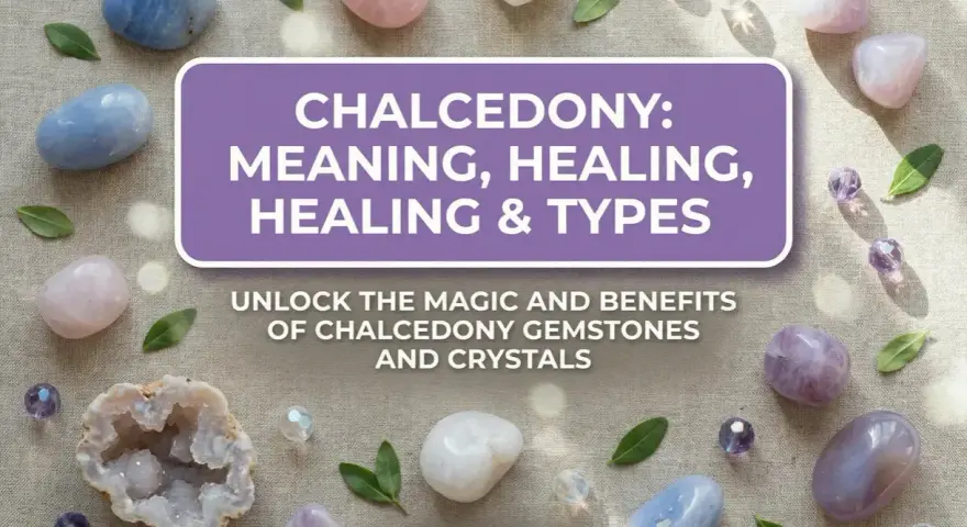 Discover the chalcedony meaning and healing properties of these beautiful gemstones. Explore various types and unlock their magic.