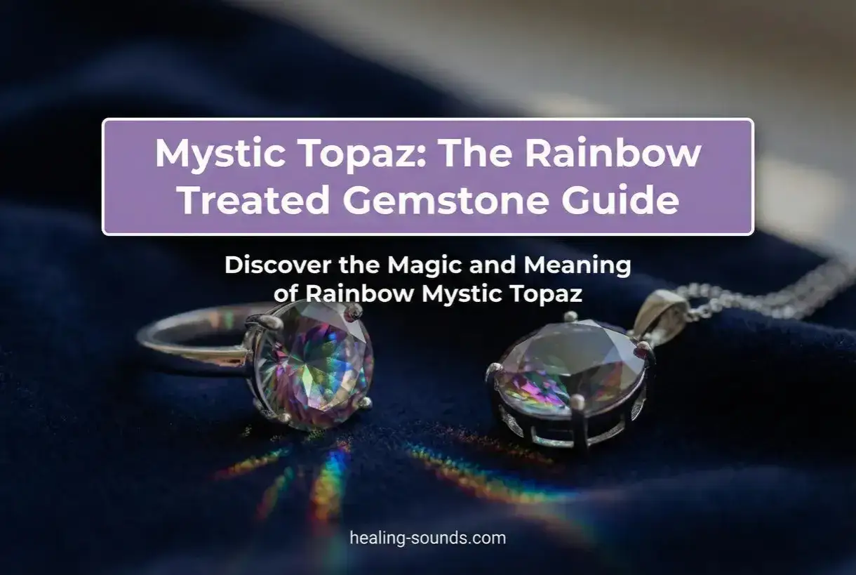 Mystic Topaz: The Rainbow Treated Gemstone Guide. Discover the magic and meaning of rainbow mystic topaz, a gemstone that represents transformation and vibrant energy.